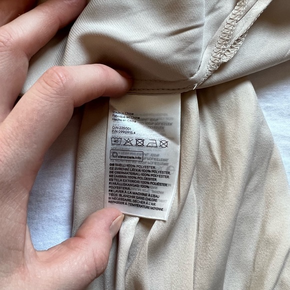 h&m golden blouse with bell sleeves size xs, fits more like a small - NWOT - Picture 8 of 8